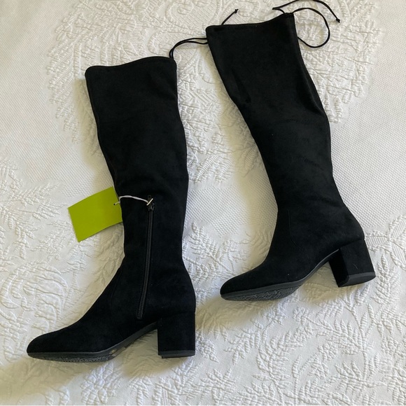 Gianni Bini Black Over the Knee Boots - Picture 4 of 16